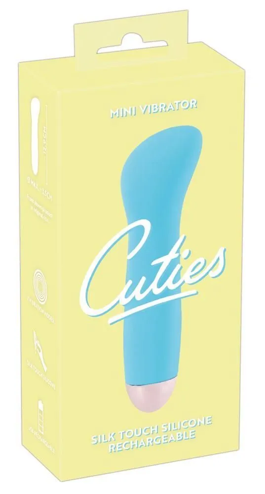 Міні вібратор Orion Cuties, 12,9 см (блакитний)