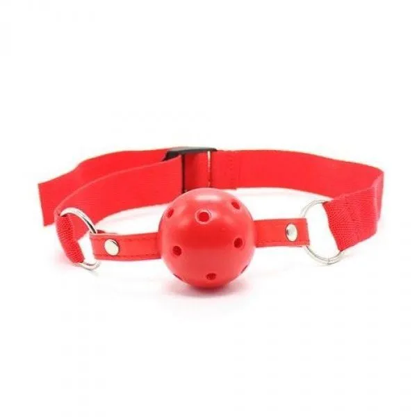 Кляп Toyz4lovers Easy Breathable Ball Gag (красный)