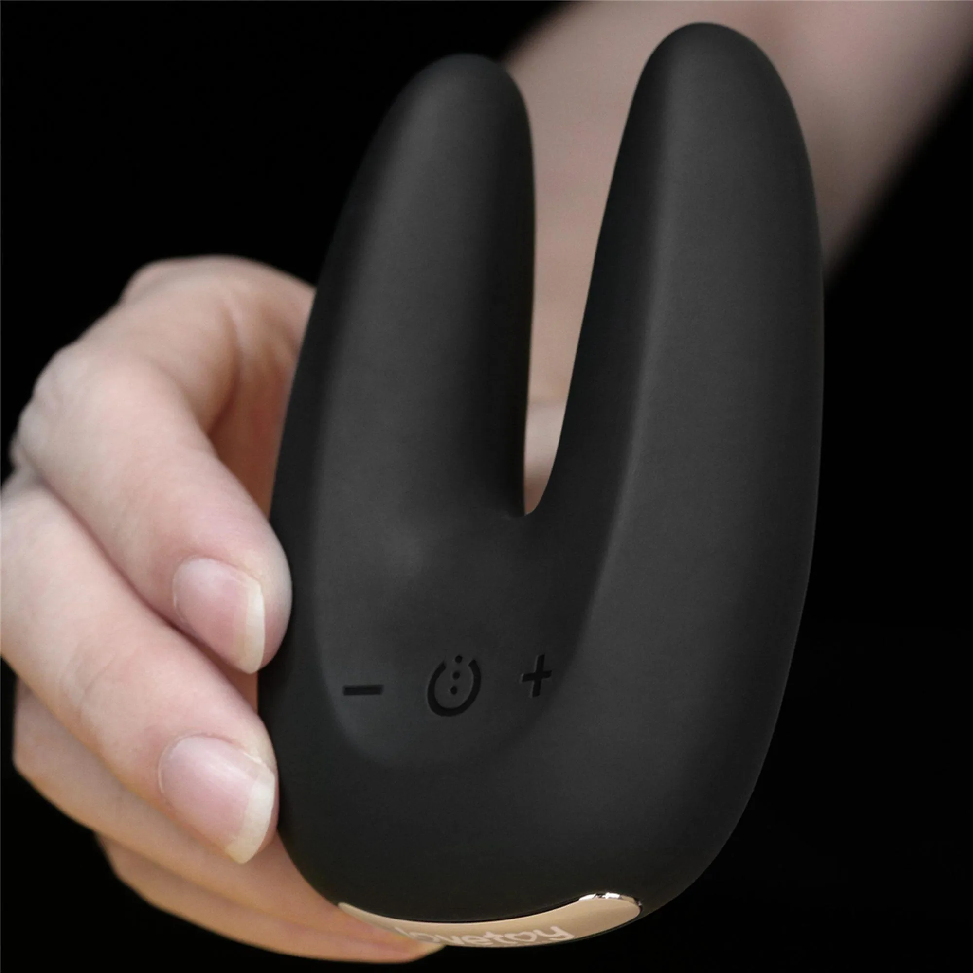 Lovetoy O-Sensual Rapture Twin - Wibrator, Czarny, 9 cm