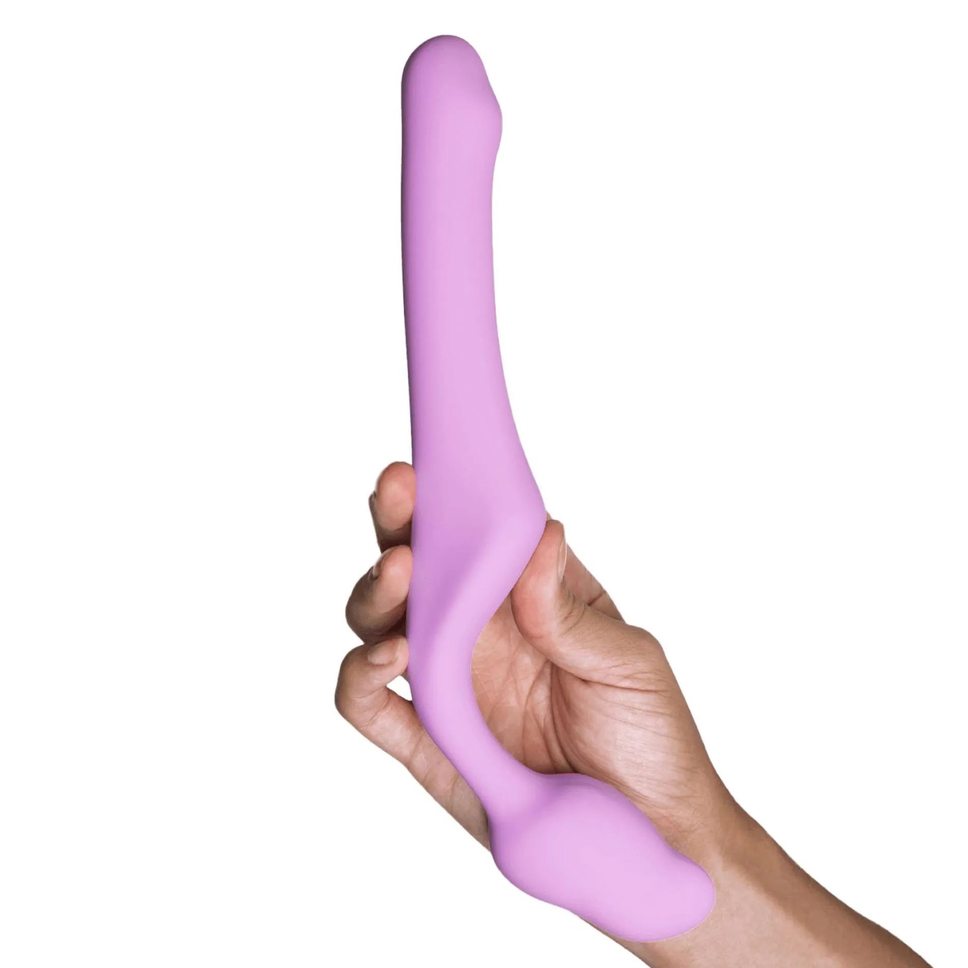 Страпон Adrien Lastic Queens S, 18,4 см (фиолетовый)