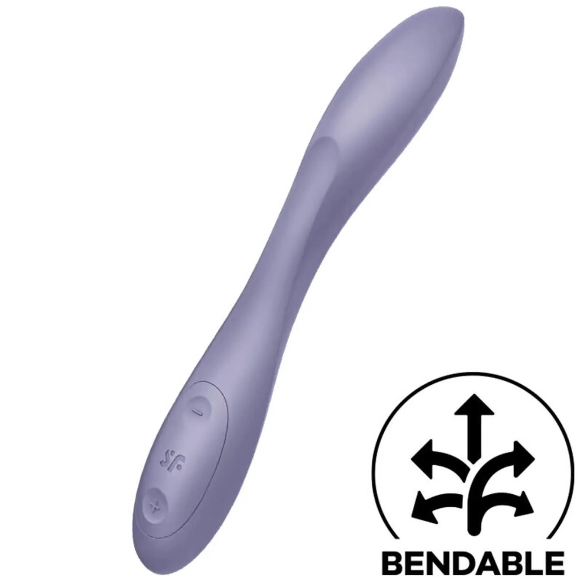 Гнучкий вібратор Satisfyer G-Spot Flex 2, 19.5 см (бузковий)