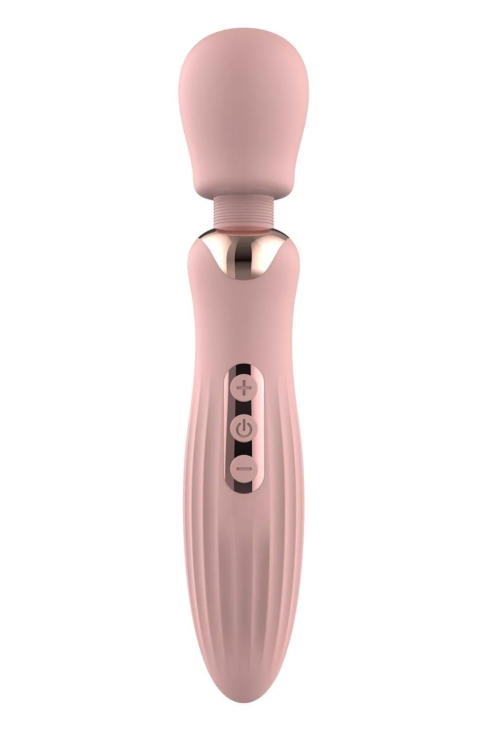 Вибратор Glam Large Wand, 24 см (светло-розовый)