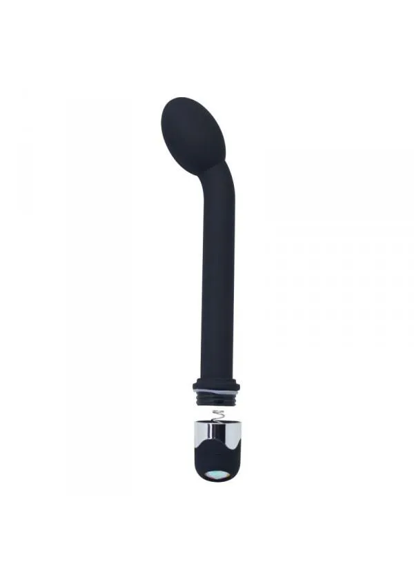 Вібратор Toyz4lovers Exquisite Slim Vibe with Big Diamond, 21,9 см (чорний)