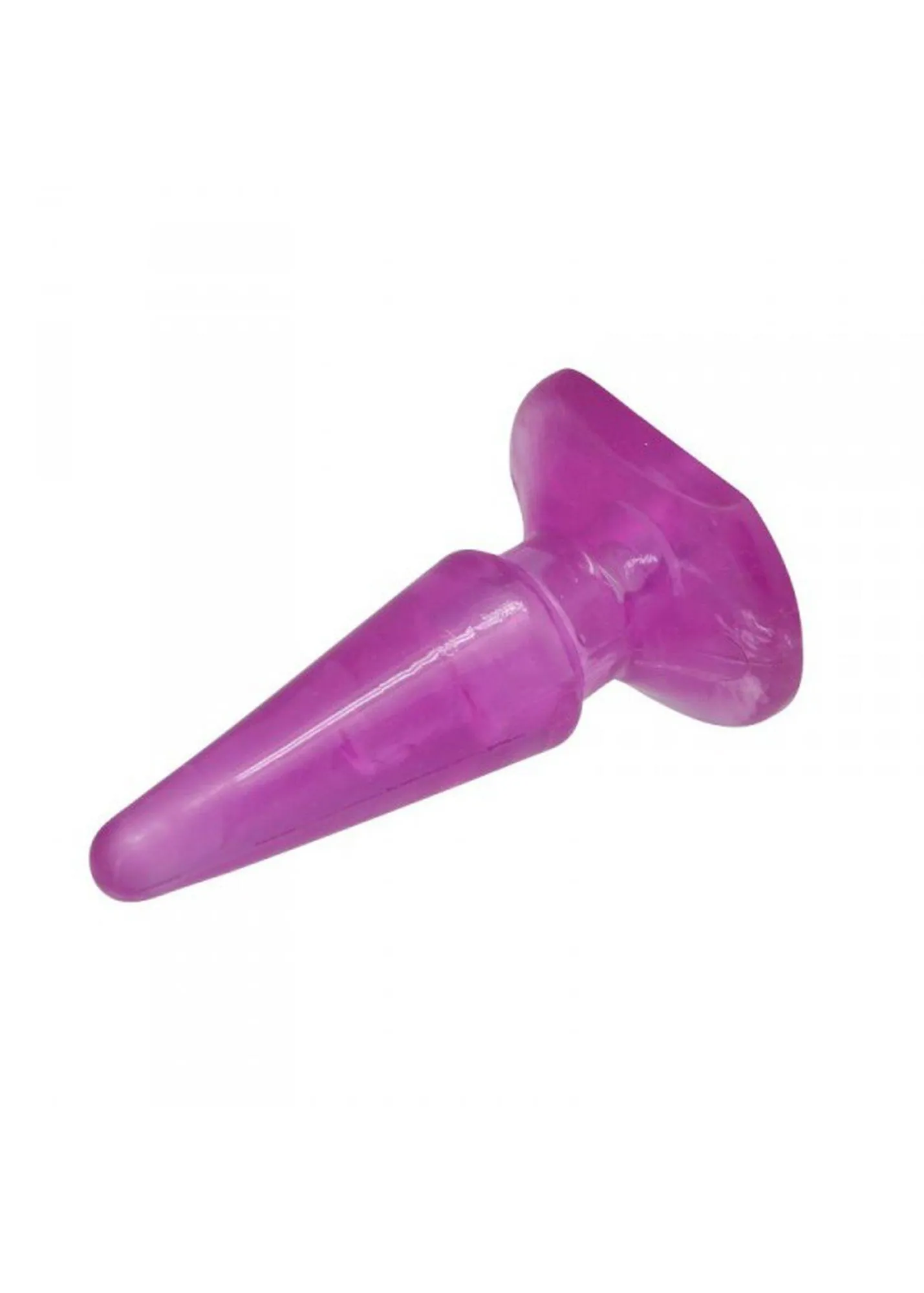 Toyz4lovers Plug-Jelly Probe Plug. Soft And Comfortable. - Korek analny, Fioletowy, 10.2 cm