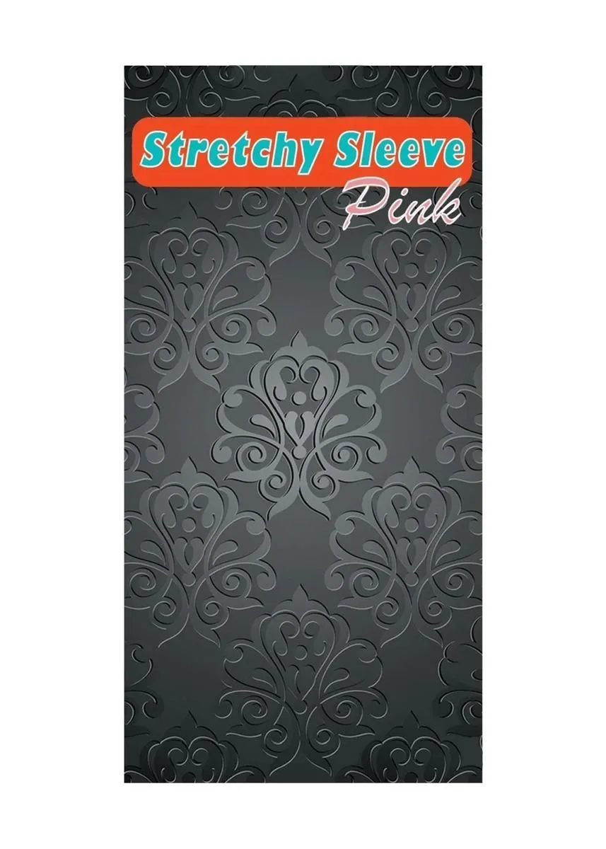 Насадка на член Boss Series Stretchy Sleeve, 7 см (рожева)
