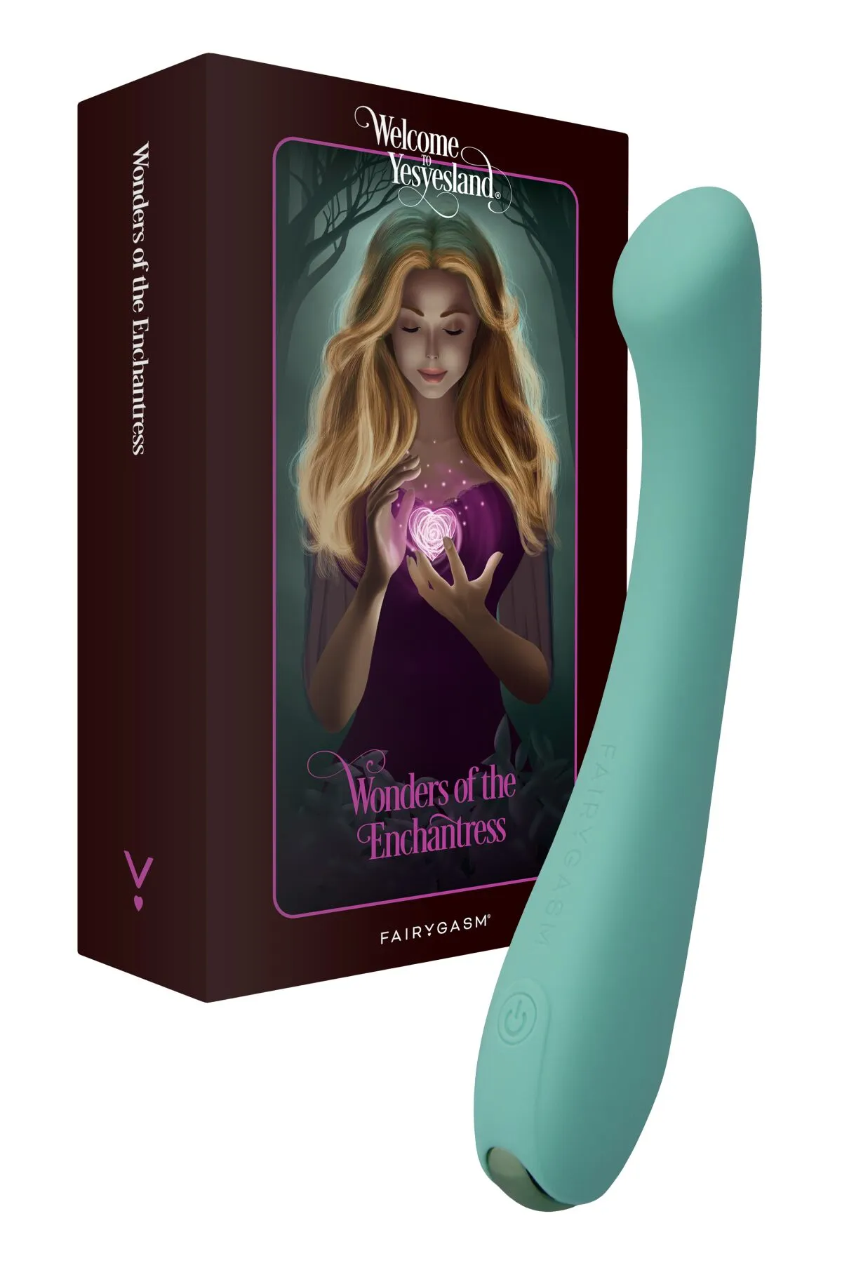FairyGasm MerryWand - Wibrator, Zielony, 17, 5 cm