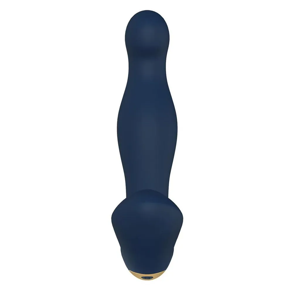 Вібростимулятор простати Dream Toys Goddess Collection Arges, 14,8 см (синій)