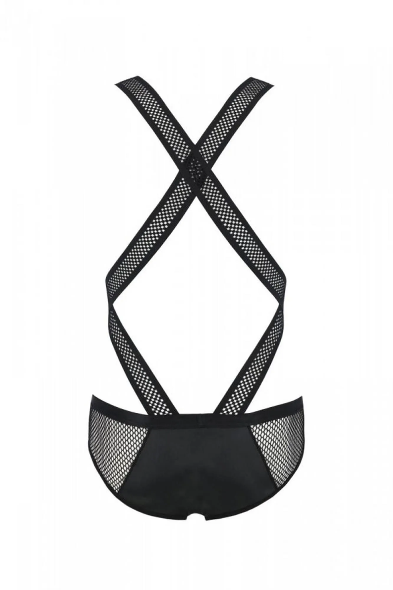 Сексуальное боди для мужчин Passion Free Your Senses Victor 045, S/M (черный)
