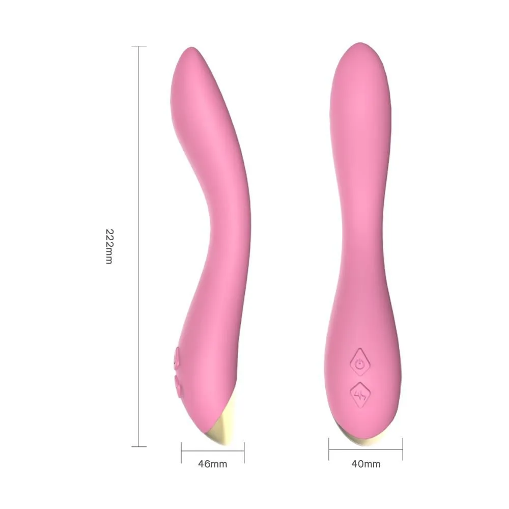 Вібратор Boss Series Flamingo, 22 см (рожевий)