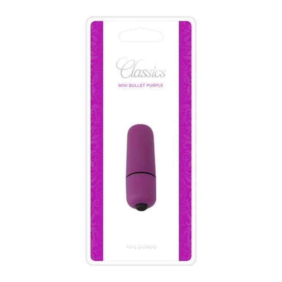 Toyz4lovers Classics Mini Bullet - Mini-wibrator, Fioletowy, 5.5 cm