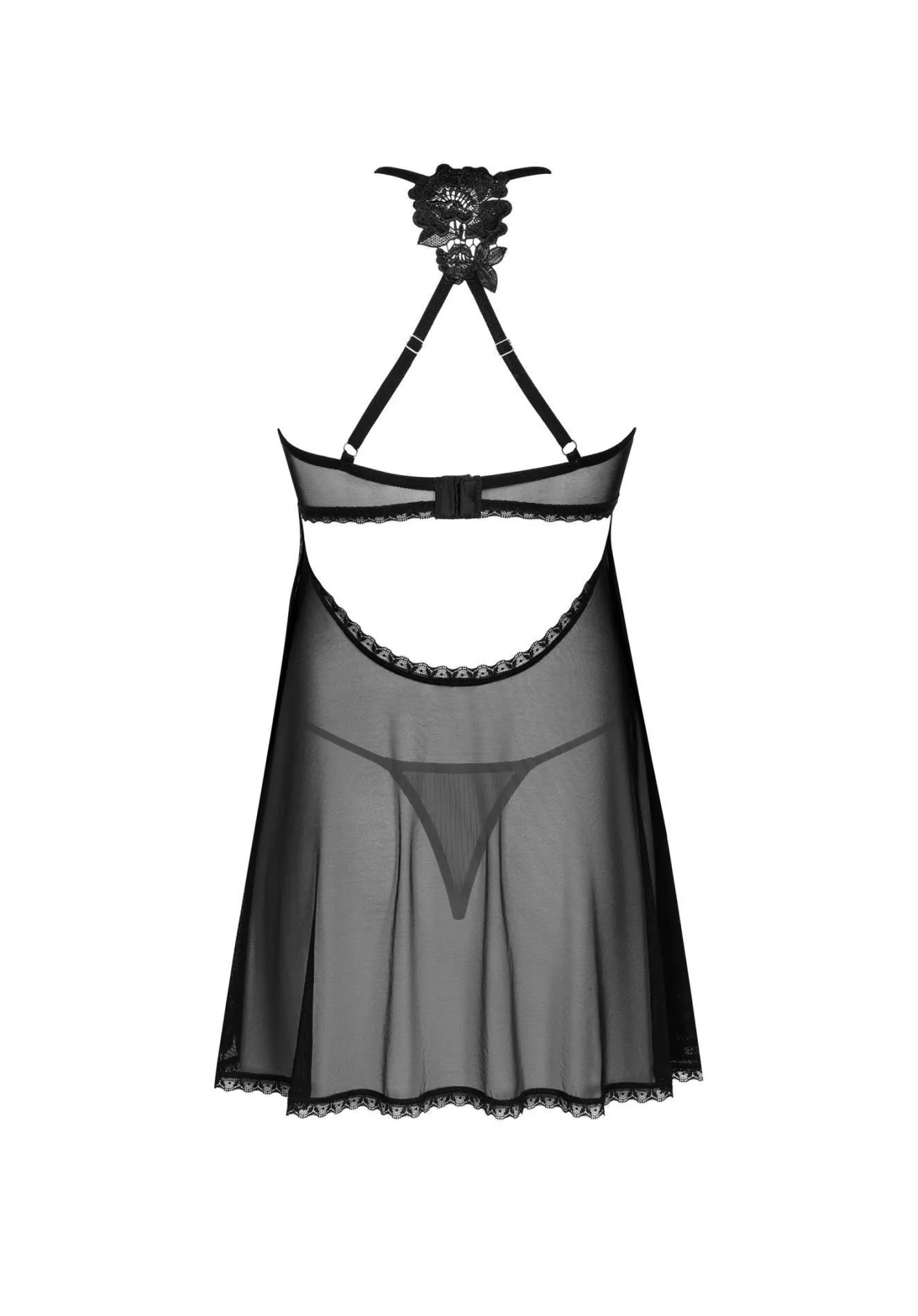 Комплект белья Obsessive Latinesa, XS/S (черный)