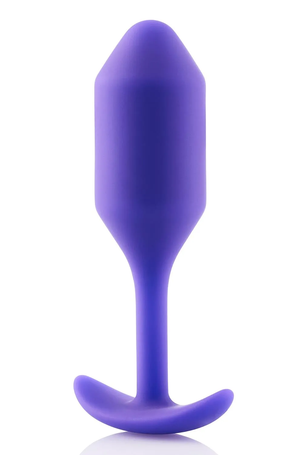 B-Vibe Snug Plug 2 - Korek analny, Fioletowy, 10, 5 cm