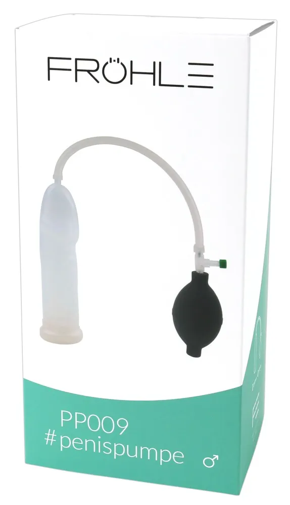 Orion PP009 - Pompka próżniowa do penisa, Przezroczysty, 21 cm