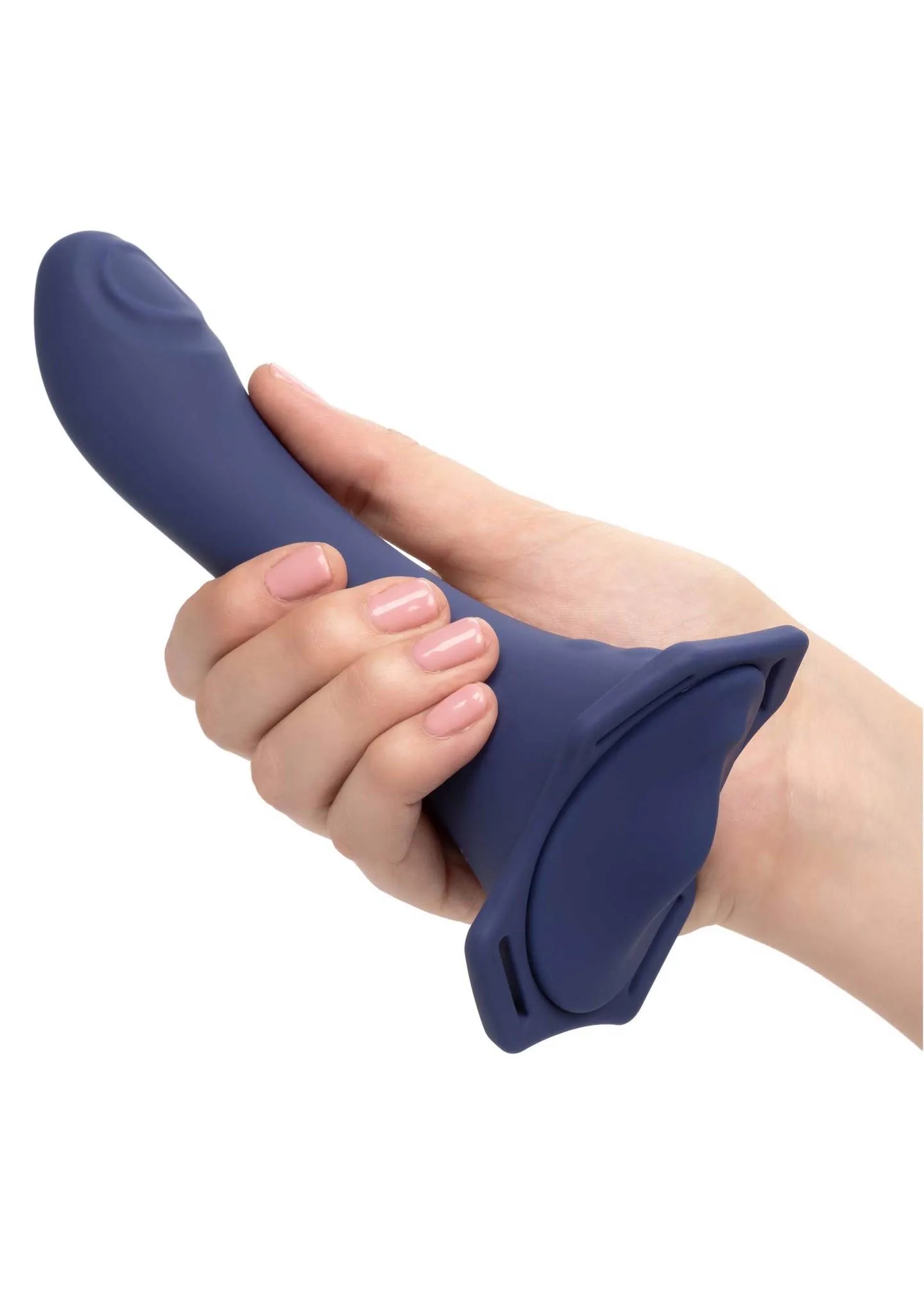Страпон Calexotics Her Royal Harness Me2 Thumper, 14 см (синий)