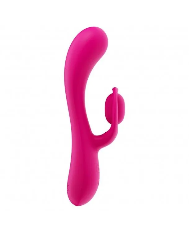 Вибратор-кролик Lovetoy L'Allure Swirl, 19.5 см (розовый)