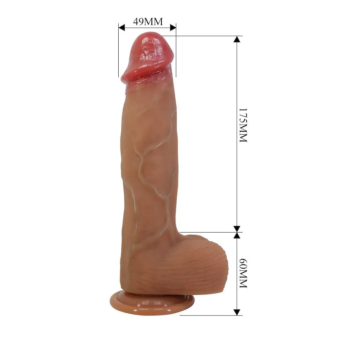Фалоімітатор Pretty Love Orton 9.2", 23.5 см (тілесний)