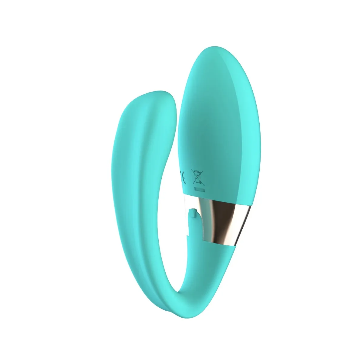Вибратор для пар Lelo Tiani Harmony, 9 см (бирюзовый)