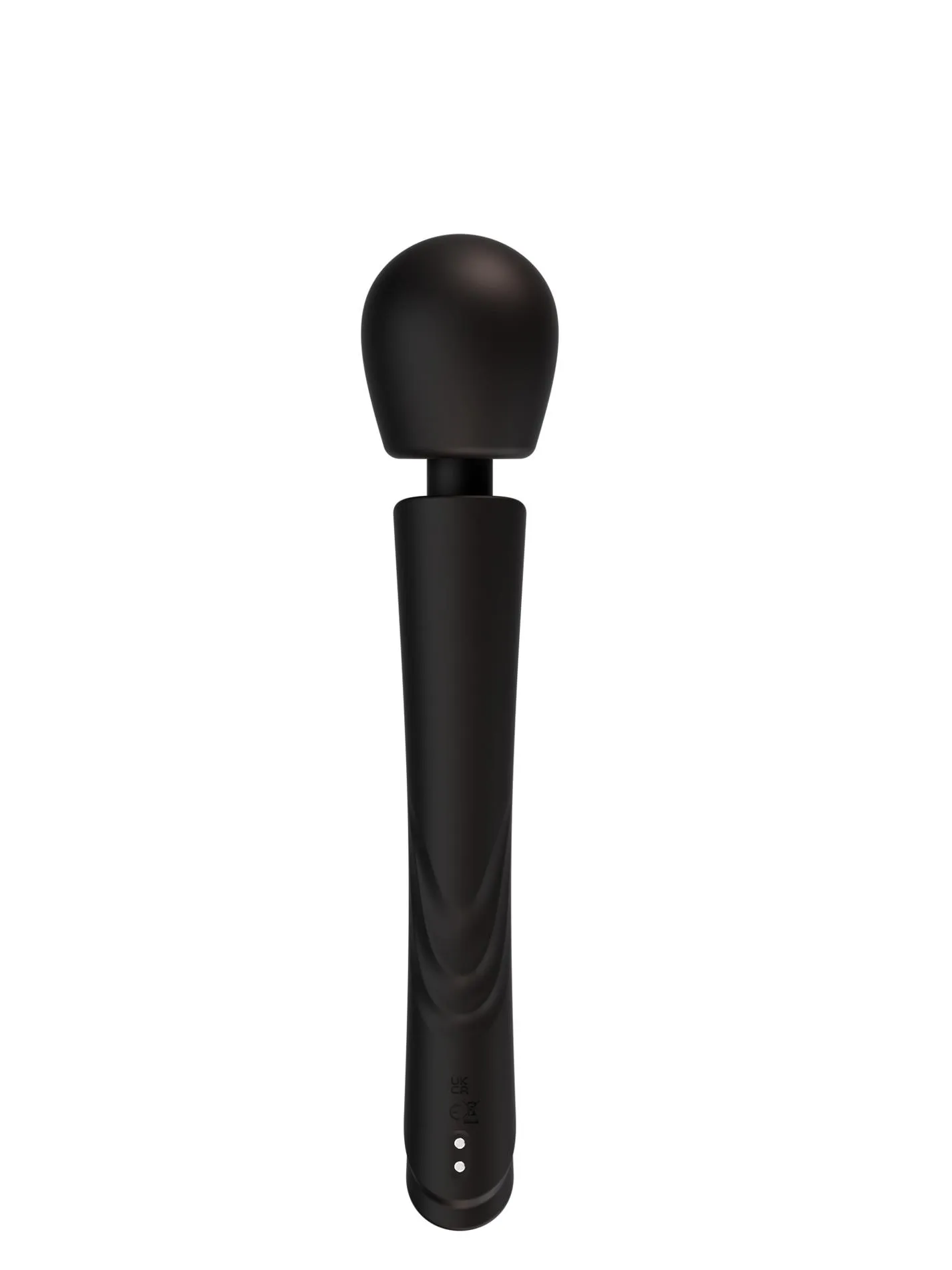 B - Series Cute Perfect Wand - Wibrator, Czarny, 30 cm