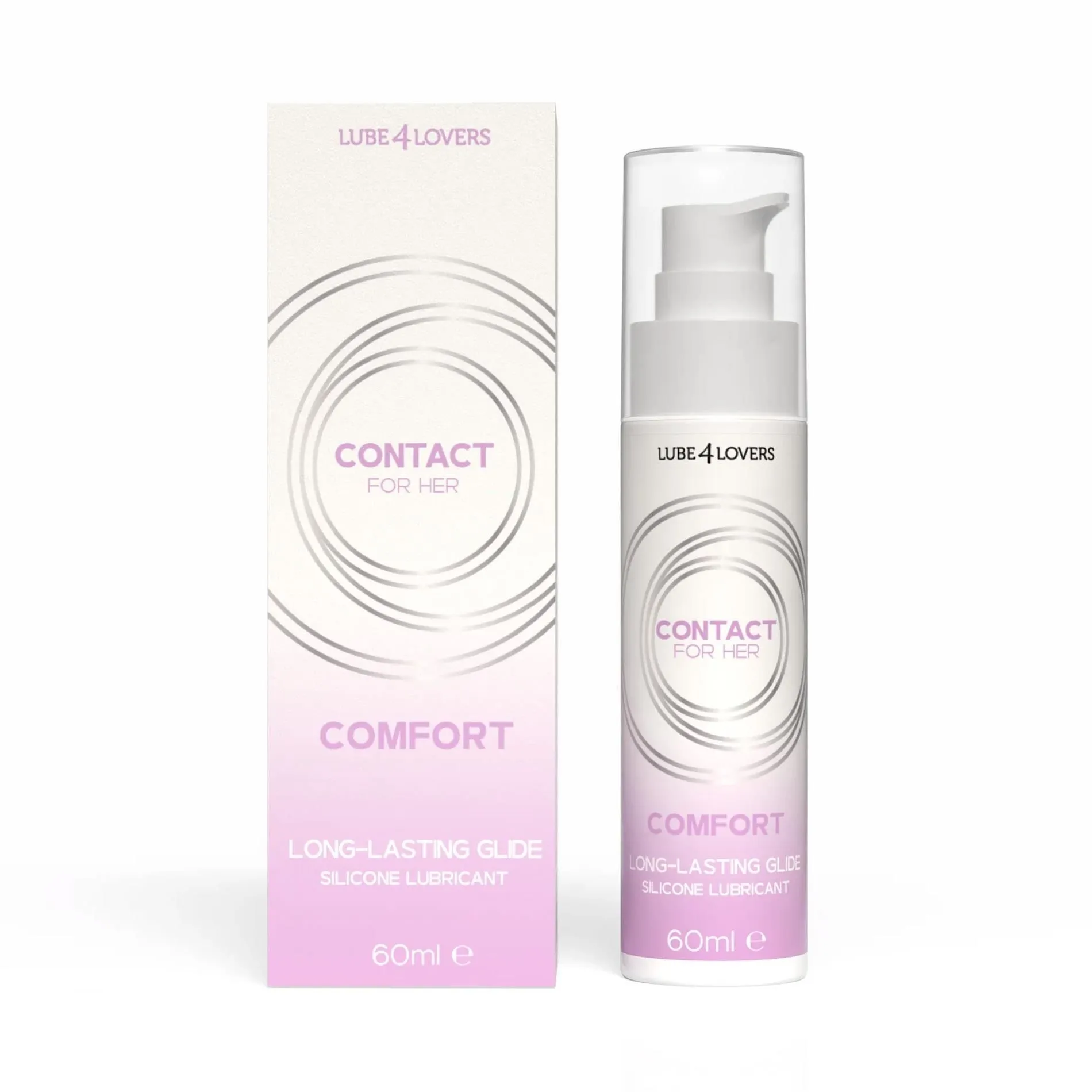 Lube4lovers Anale Silicone Comfort - Lubrykant analny, Bezzapachowy, 60 ml