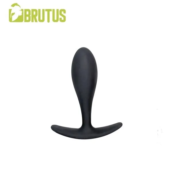 Brutus All Day Long - Korek analny, Czarny, 7.4 cm, S