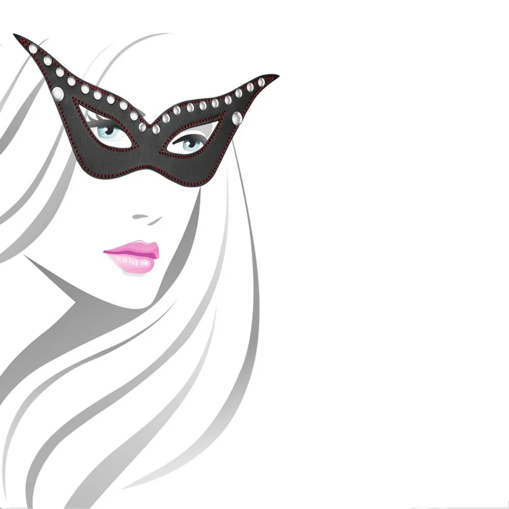 Маска Fetish Collection Masquerade, OS (чорний)