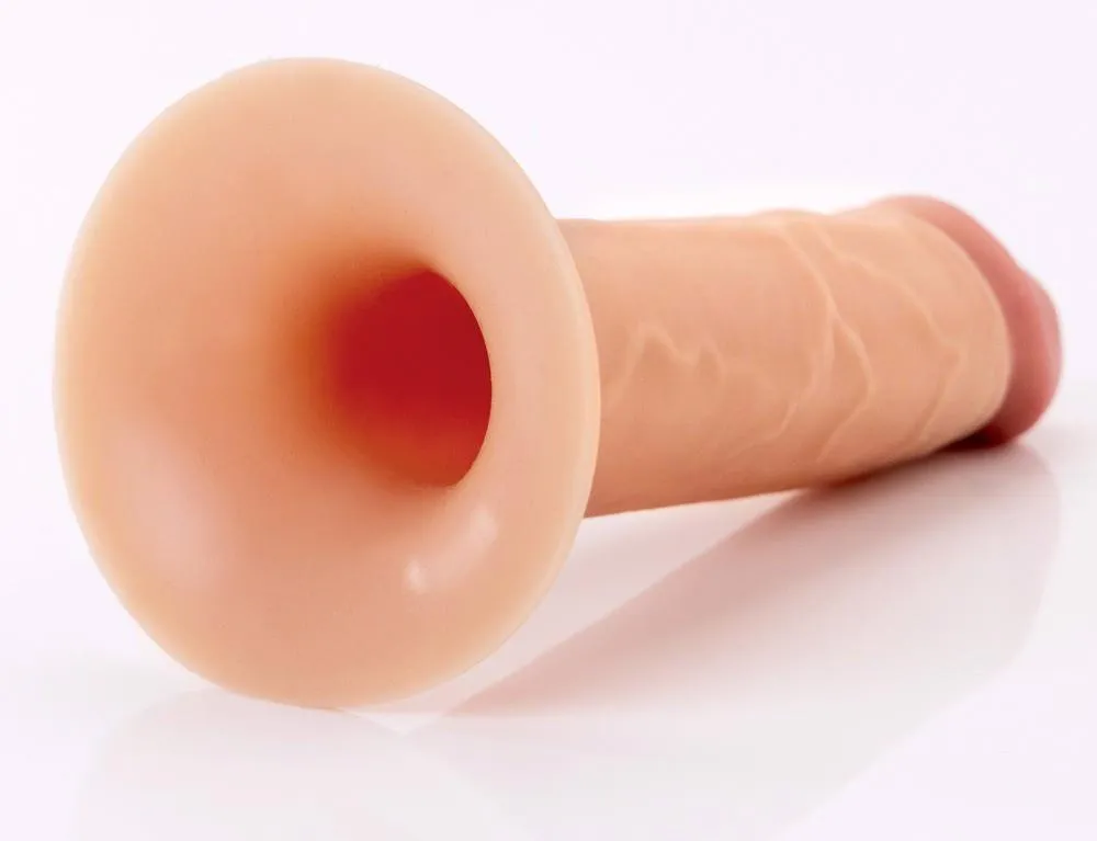 Pipedream 8" Hollow Silicone Strap-On - Strapon, W kolorze cielistym, 21.6 cm