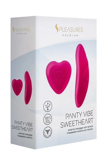 Вібратор у трусики S Pleasures Sweetheart (рожевий)