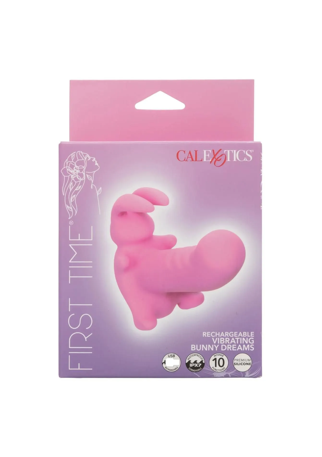 Вибратор Calexotics Bunny Dreams Stimulator, 11.5 см (розовый)