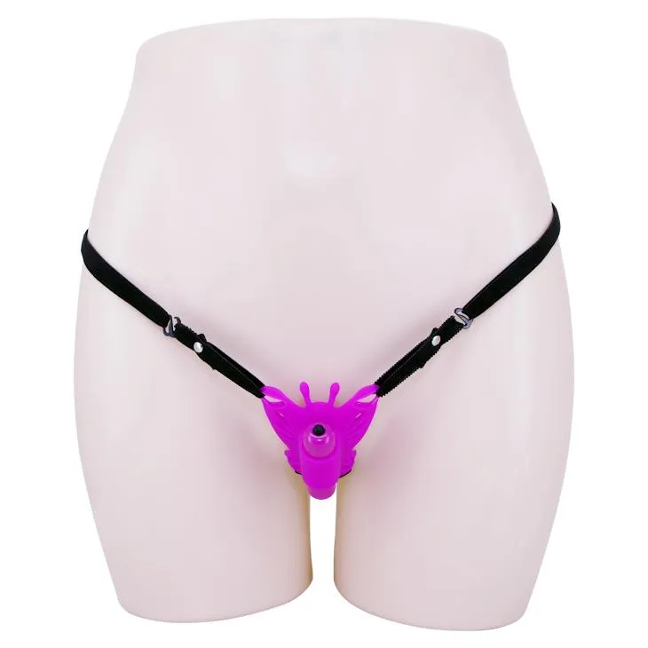 Клиторальный стимулятор Pretty Love Clitoral Massager Butterfly, 8,6 см (фиолетовый)