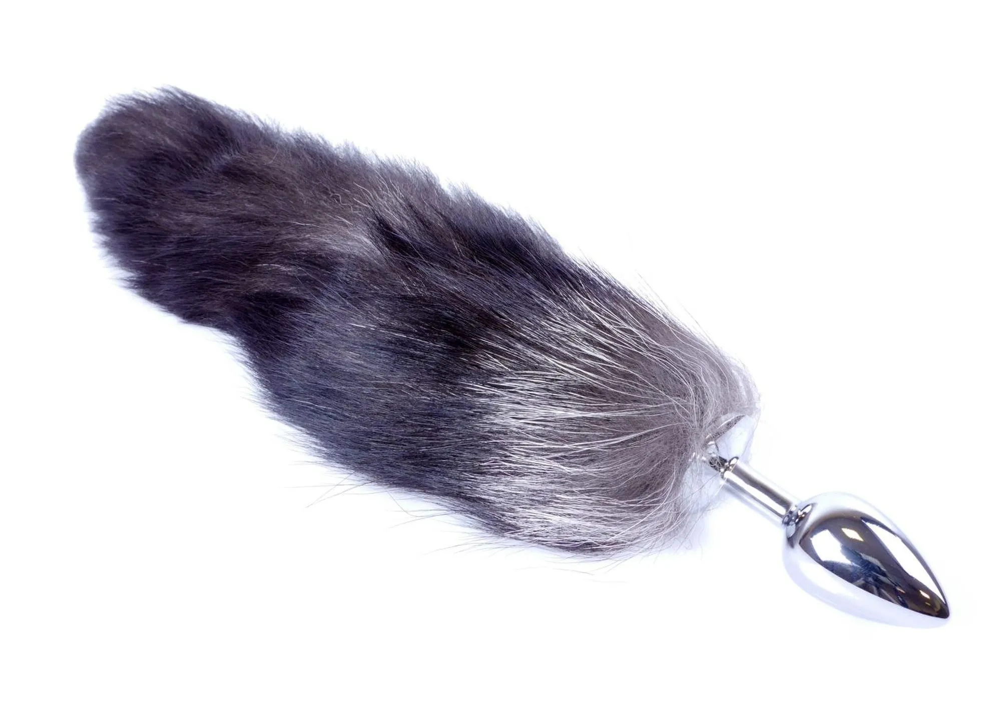 Анальна пробка Boss Fox TAIL Black XXL, 9 см (чорний)