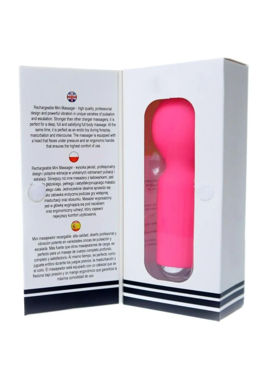 Вібромасажер Boss Series Rechargeable, 11 см (рожевий)