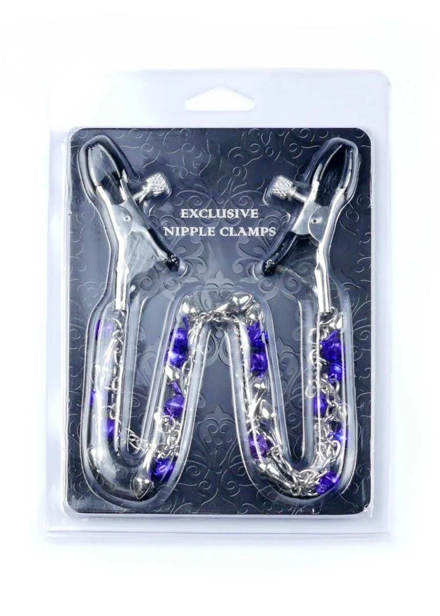 Зажимы для сосков Fetish B-Series Exclusive Nipple Clamps No.2 (серебристый)