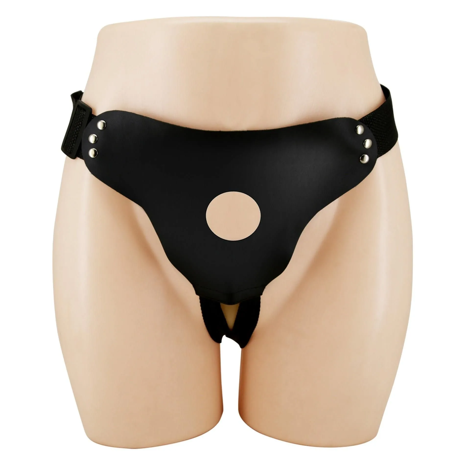 Трусики для страпону Pretty Love Harness Briefs Straps Love Spell (чорний)