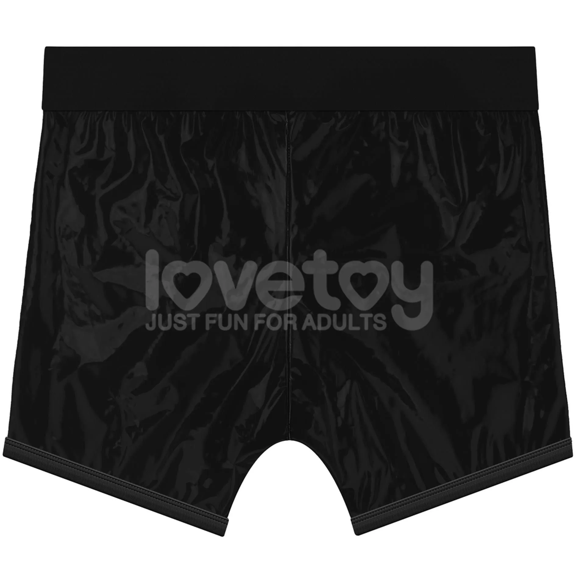 Труси для страпону Lovetoy Chic Strap-On Shorts, 28-31 (чорний)
