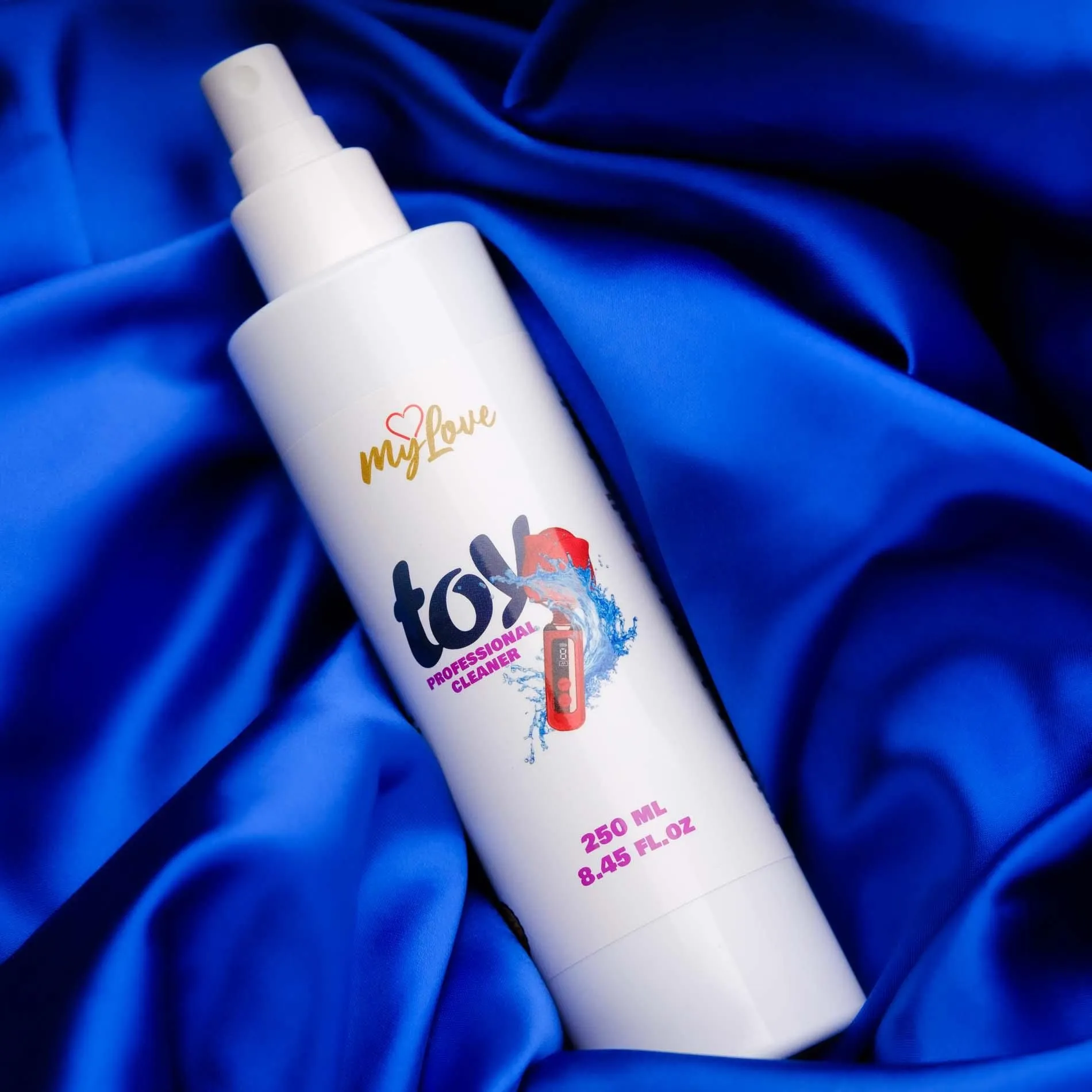 MyLove Toy Cleaner Professional - Środek do czyszczenia zabawek erotycznych, Bezzapachowy, 250 ml