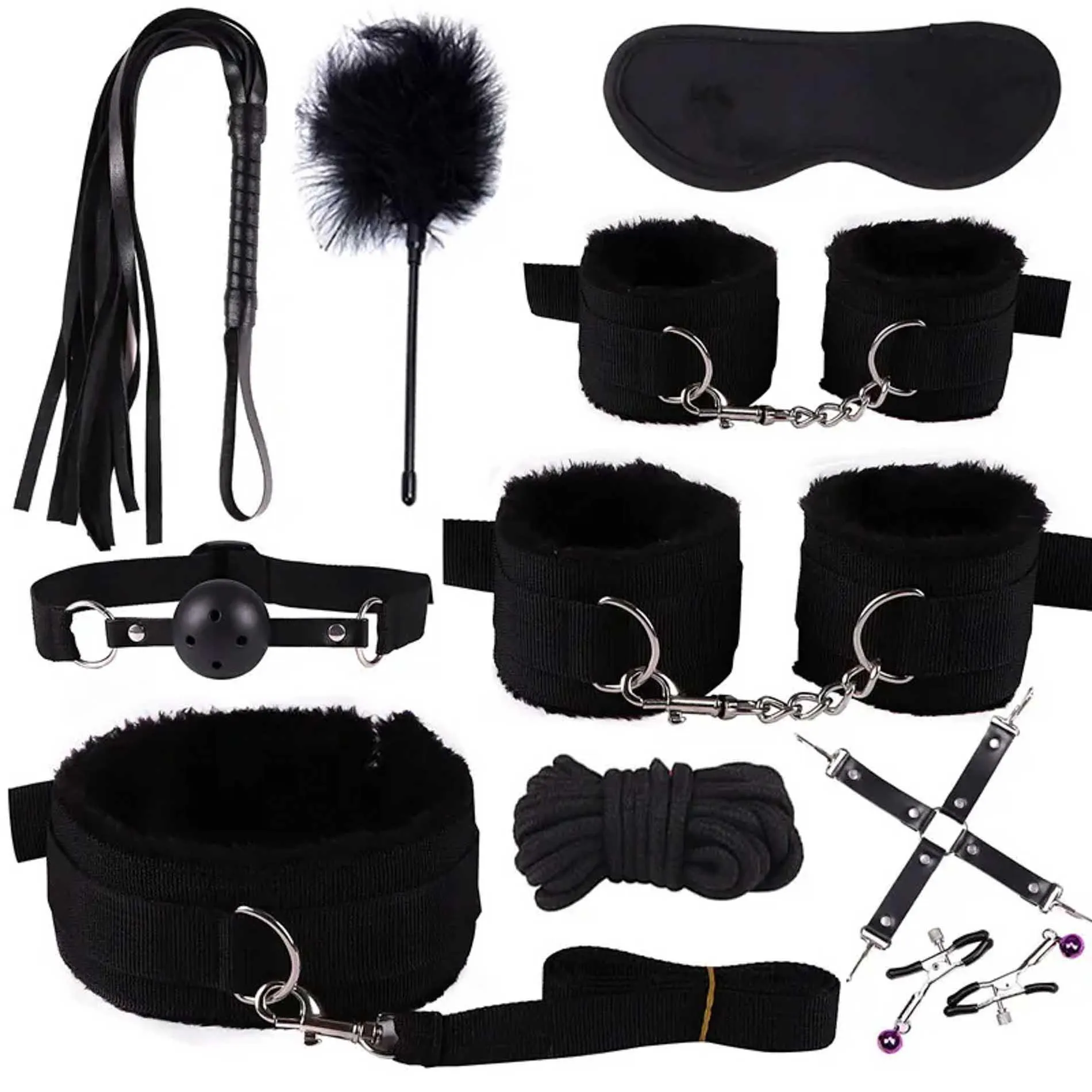 Fetish B - Series Fetish B-Series 3.0 - Zestaw BDSM, Czarny