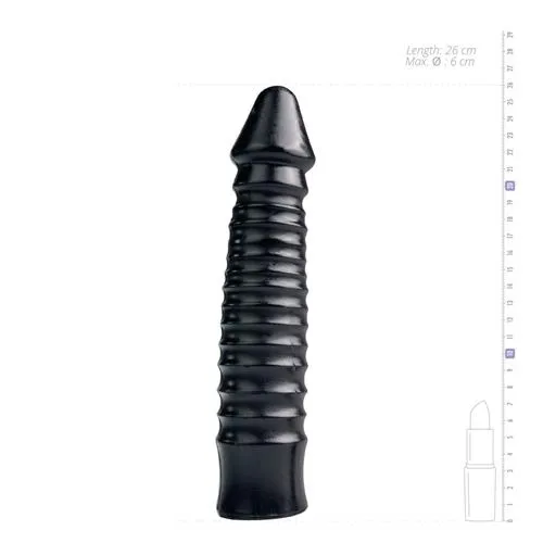 Фаллоимитатор All Black Bernhard, 26 см (черный)
