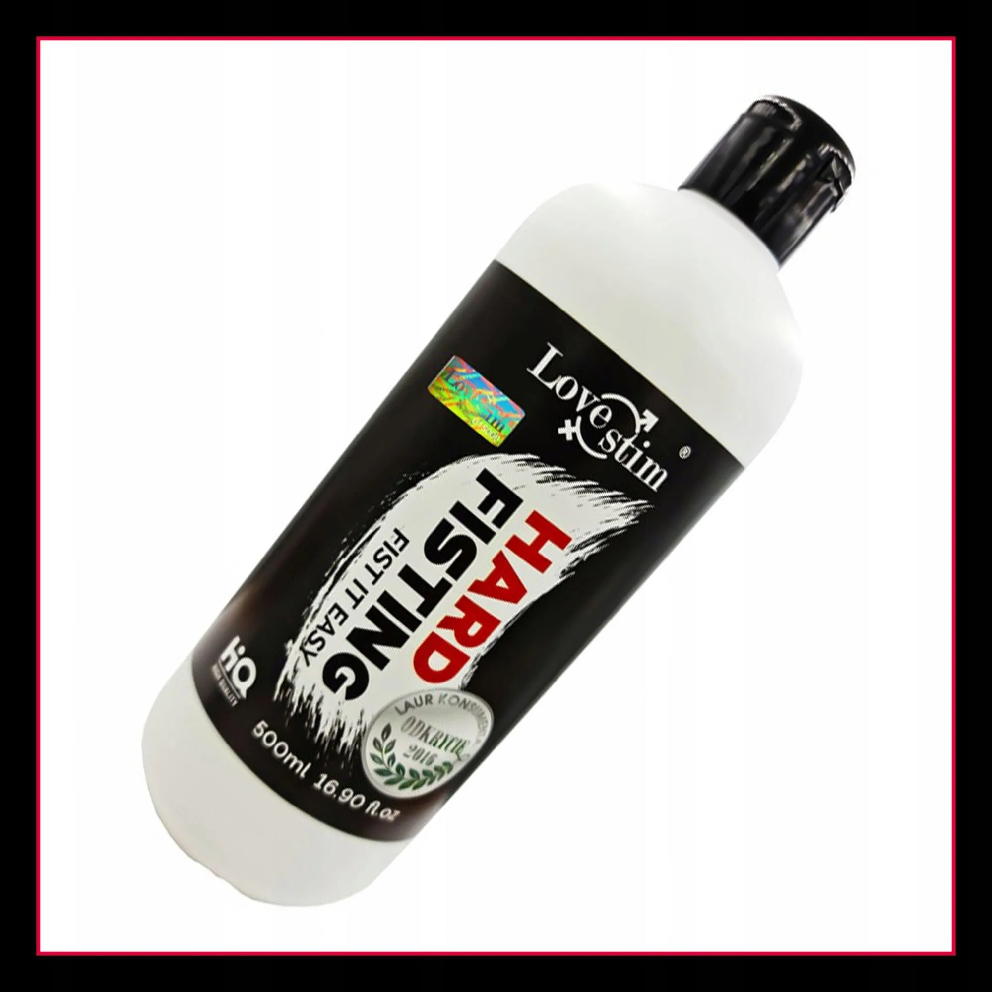 LoveStim Hard Fisting - Lubrykant analny, Bezzapachowy, 500 ml