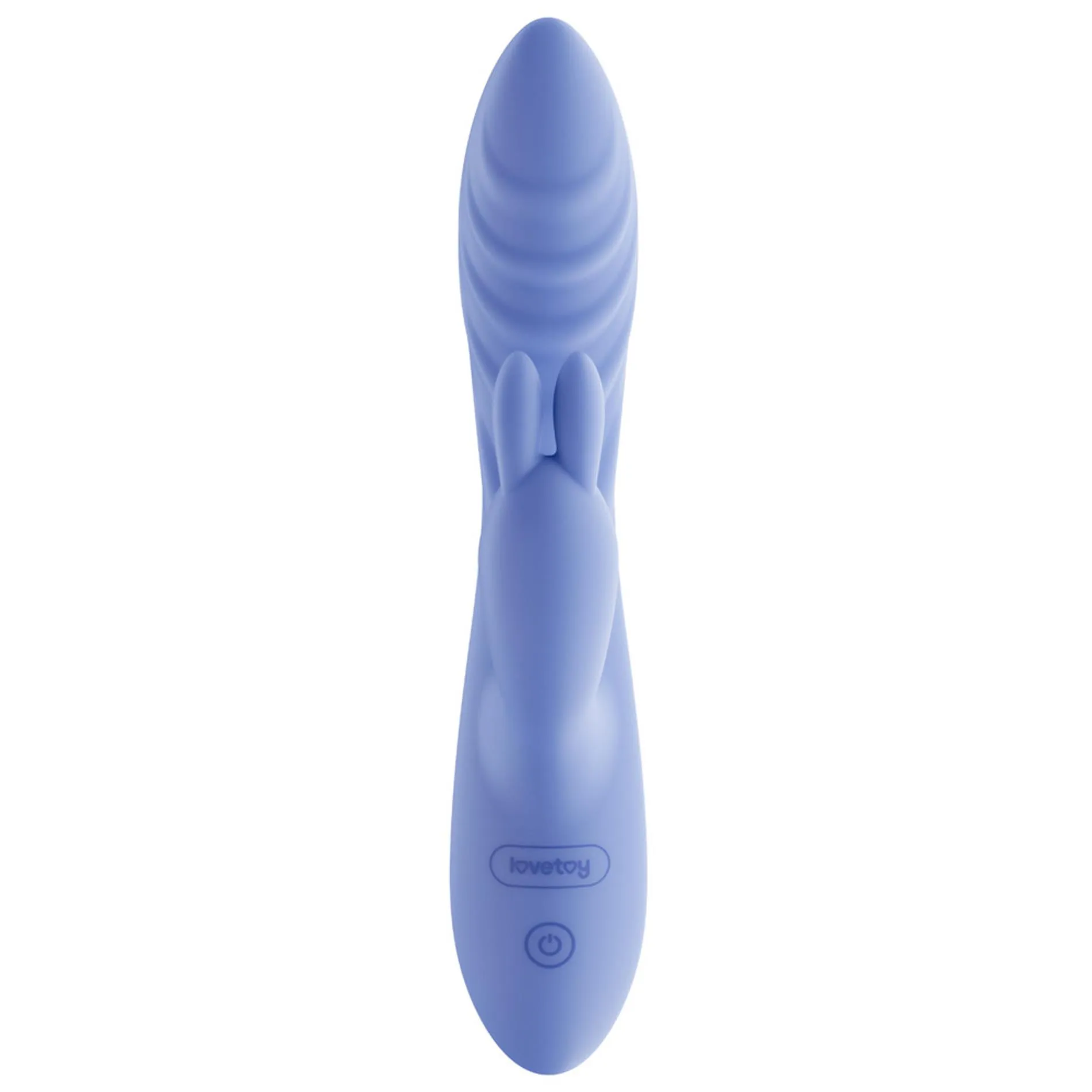 Вібратор L'Allure Swirl Rechargeable, 20.5 см (блакитний)