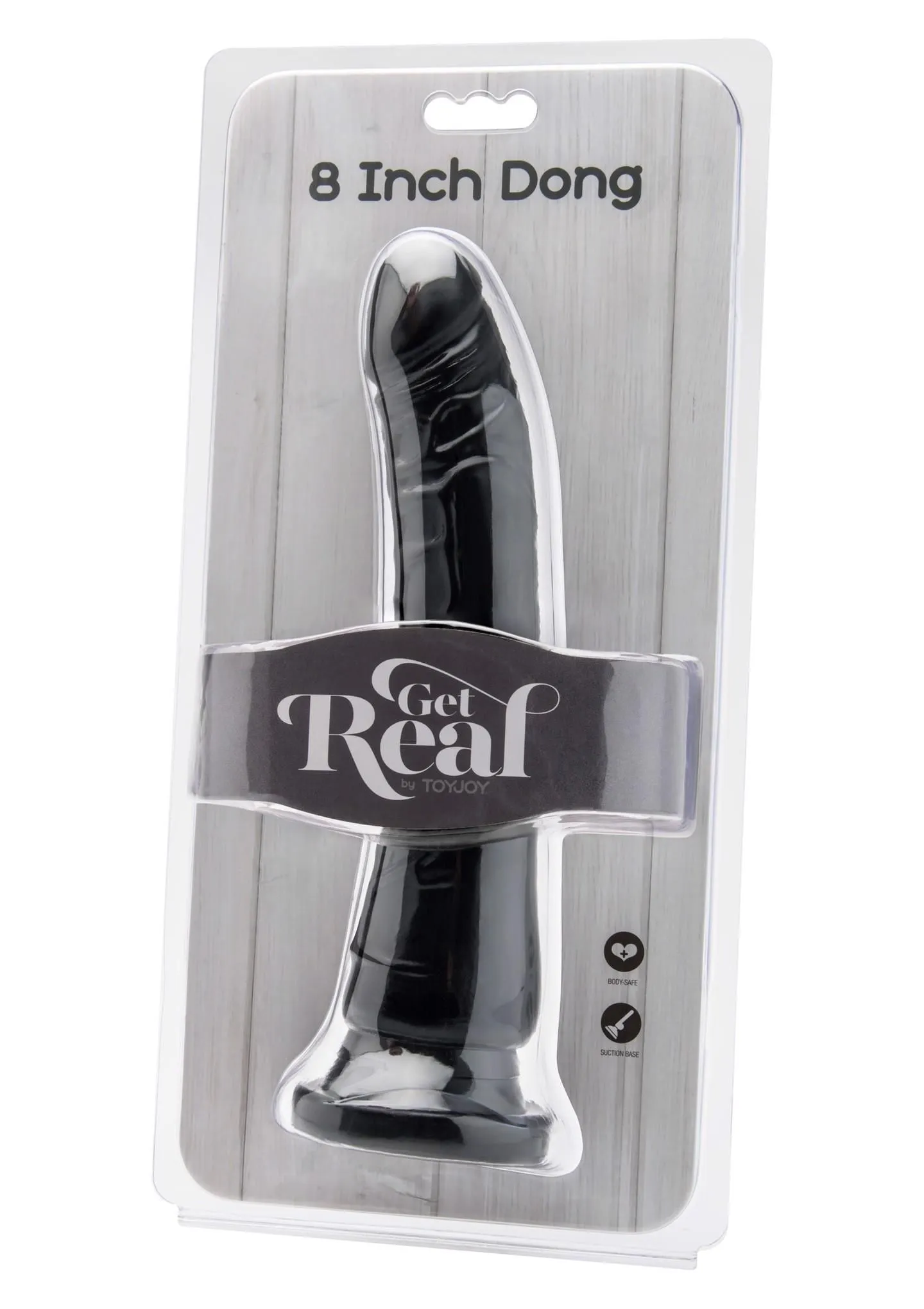 Фалоімітатор ToyJoy Dong 8 inch, 20.5 см (чорний)