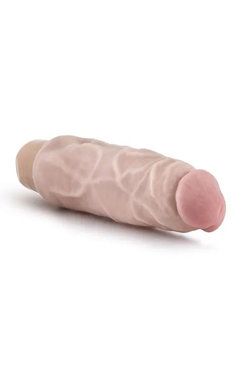 Вібратор Dr. Skin Cock Vibe 9, 19 см (тілесний)