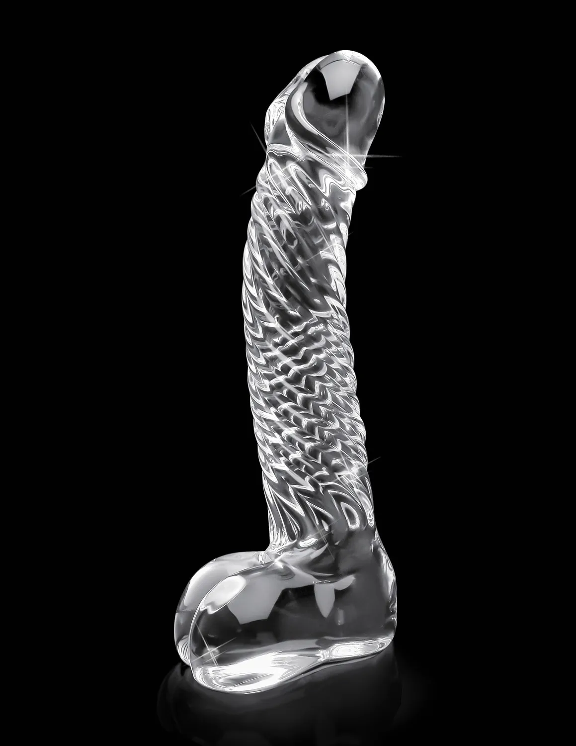Pipedream Icicles Model 61 - Dildo, Przezroczysty, 16.5 cm
