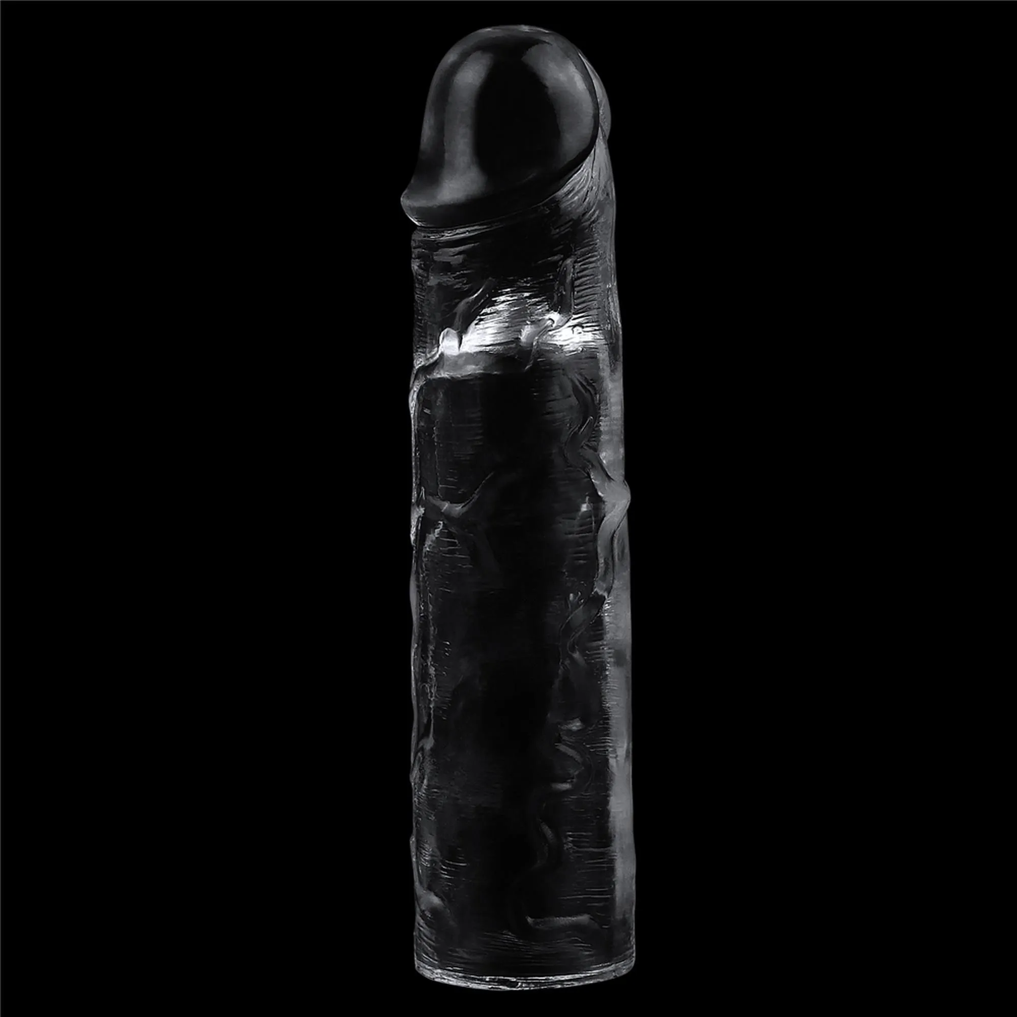 Насадка на пеніс LoveToy Flawless Clear Penis Sleeve Add 2, 19 см (прозорий)