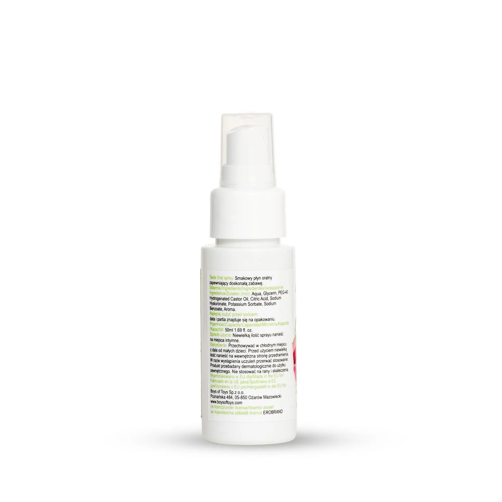 Спрей для орального секса MyLove Taste Oral Spray Mojito, 50 мл