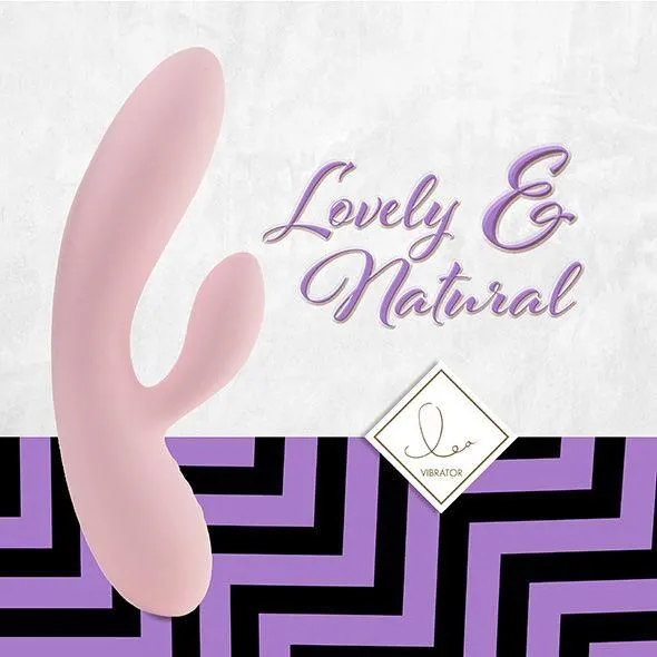 Вібратор-кролик FeelzToys Lea, 20,2 см (світло-рожевий)