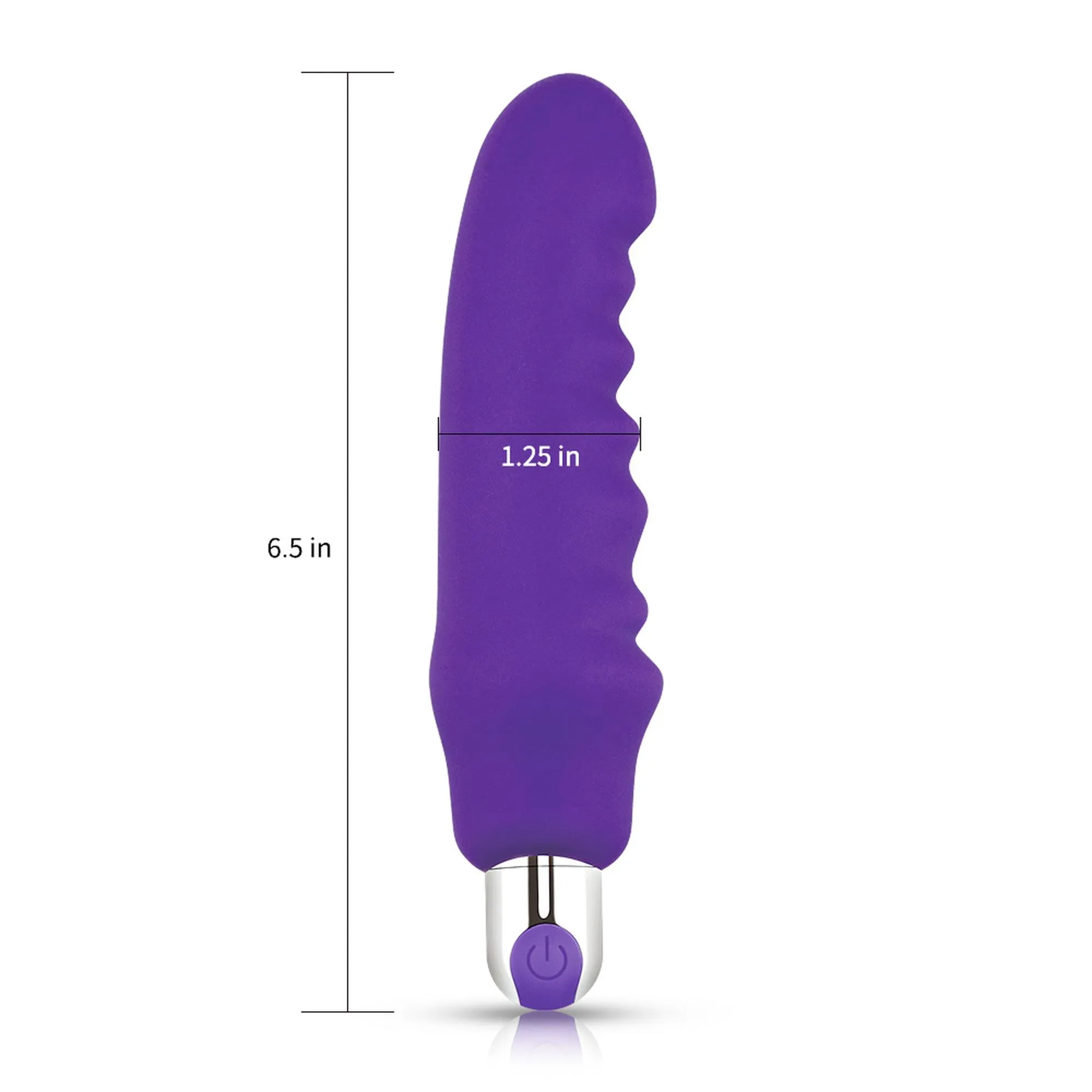 Lovetoy Rechargeable Ijoy Silicone Waver - Wibrator, Fioletowy, 16, 5 cm