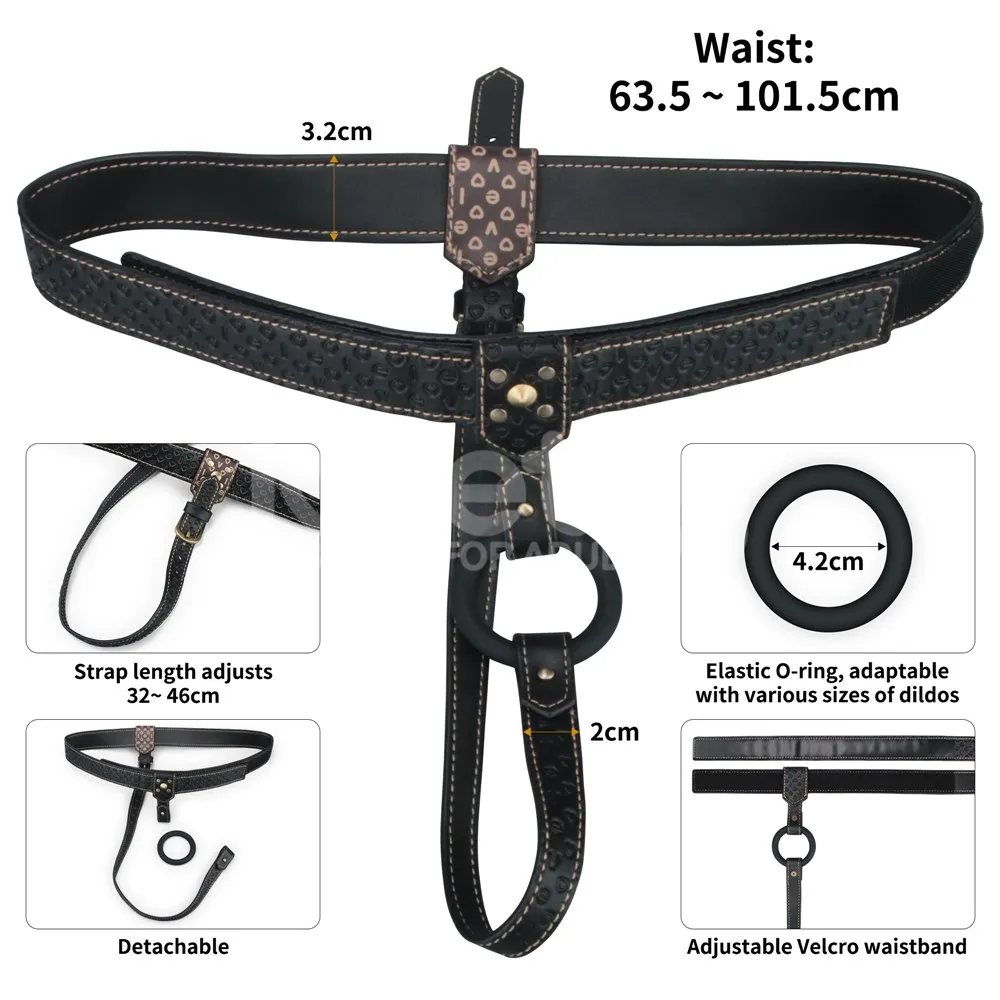 Сбруя Rebellion Reign Strap-On Harness (черный)