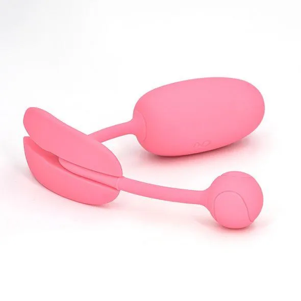 Magic Motion Kegel Coach Smart Exerciser - Wibrujące jajko, Różowy, 19 cm