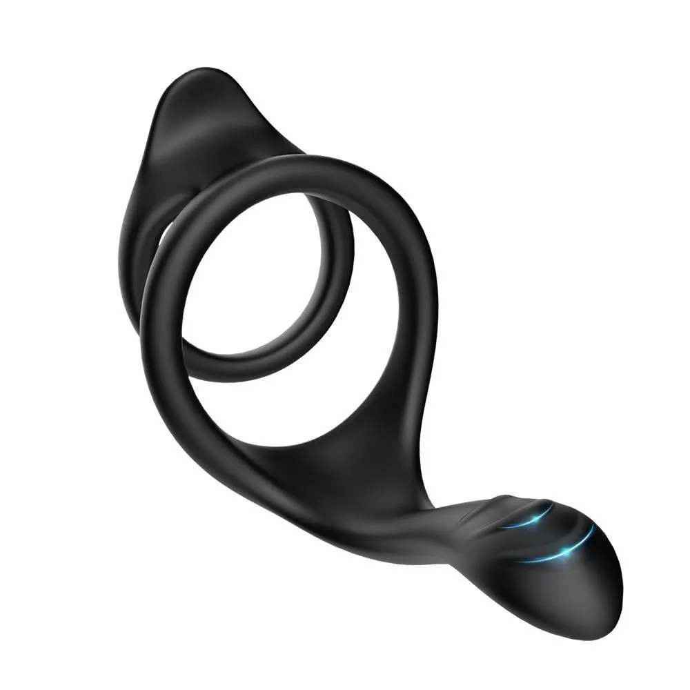 Ерекційне кільце B - Series Joy Tail, 8.5 см (чорний)