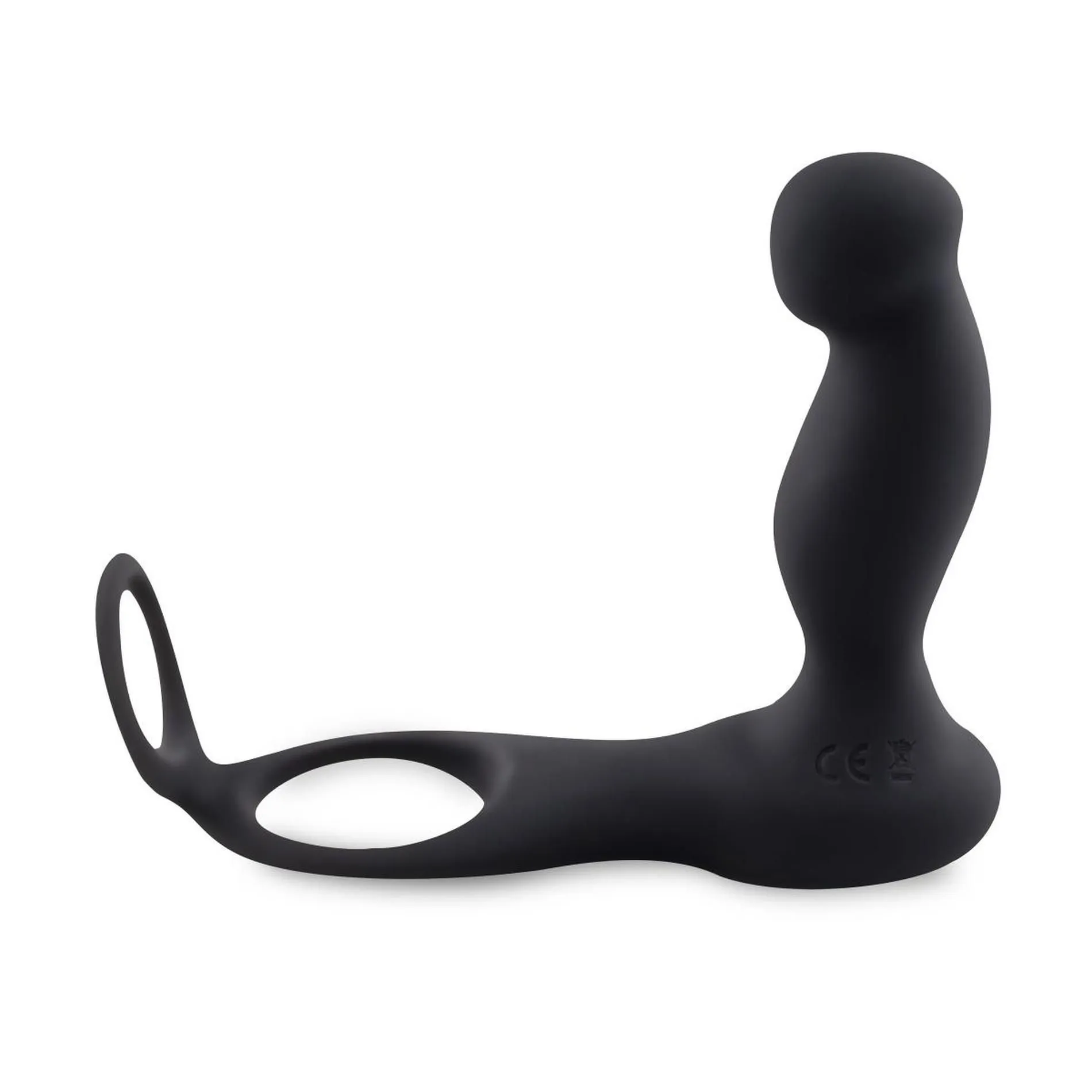 Стимулятор простаты Teazers Cock & Ball Ring, 7.5 см (черный)